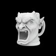 Untitled-model17.2.jpg Gargoyle Cup Pot 3D Printable Model