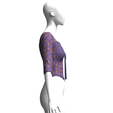Girls-Printed-Crop-Top-V5_7.png Girls Printed Crop Top V5 | Marvelous / Clo3d / obj / fbx