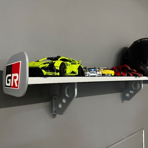 Motorsport Wing Shelf 3D model