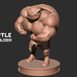 1.png Squirtle bodybuilder V.2 - Pokemon 3D print model