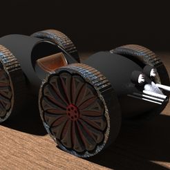 Toy-car.1.jpg STL file Warrior toy car・3D printing template to download