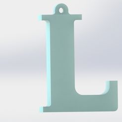 L.JPG L keychain