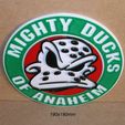 migthy-ducks-anaheim-liga-americana-canadiense-hockey-cartel-porteria.jpg Migthy Ducks Anaheim, league, american, canadian, field hockey, poster, shield, sign, logo, 3d printing
