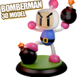 Bomberman.png Bomberman - Figure + Base