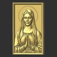 A6.jpg Pingente Virgem Maria 5 Modelo de impressão 3D