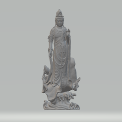 1.png 3D-печатная модель Бодхисаттвы Авалокитешвары