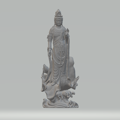 1.png Avalokitesvara Bodhisattva Modèle imprimé en 3D