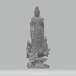 1.png Modelo de impresión 3D del Bodhisattva Avalokitesvara