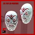 1.jpg Fichier STL Masque Odyssée Masques・Modèle à télécharger et à imprimer en 3D
