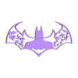 Batman_Wall mount.STL Batman wall-mouted