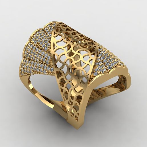 WOMEN RING - 3DM RENDER DETAIL 3D PRINT MODEL - 3D model