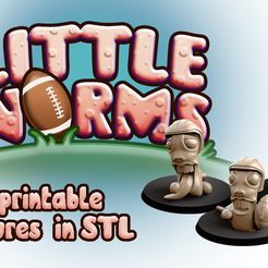 copertina-copia.jpg 3D file Little Worms・3D printable model to download