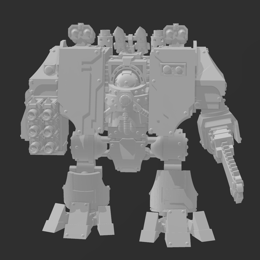 MK4 Reinforced Life Support Box 3D model