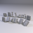 Books1.png Файл STL Книги и свитки・Модель для печати в 3D скачать