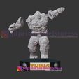 Thing_Statue_010.jpg Marvel Thing Fantastic Four - Statue 3D Printable STL File