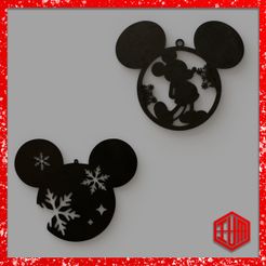 ADORNO-NAVIDAD-32.jpg MICKEY MOUSE CHRISTMAS ORNAMENTS #45 - CHRISTMAS TREE ORNAMENT