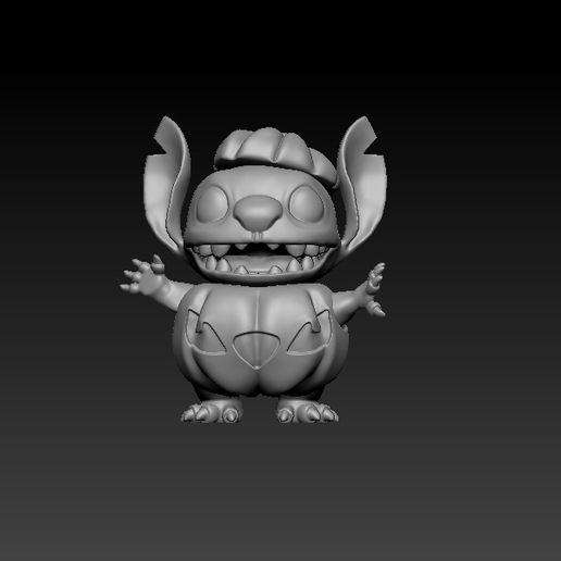 FUNKO STITCH PUMPKIN 3D model
