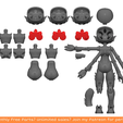 o4.png [KABBIT BJD] - Spidery Kabbit Ball Jointed Doll - (For FDM or SLA Printing)