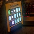 sd1.jpg Stream Deck Cover/Custom Facewplace (Elgato 15 Key Stream Deck)