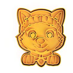 Picsart_22-02-16_11-55-40-864.jpg STL file PAW PATROL COOKIE CUTTERS・3D printable model to download