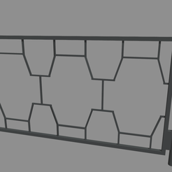 Fence_02_Render_01.png Fichier STL Clôture // Design 02・Design pour imprimante 3D à télécharger
