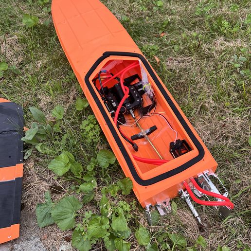 🛥️ RC boat cigarette・3D Print with the flashforge 5m 3D printer・Cults