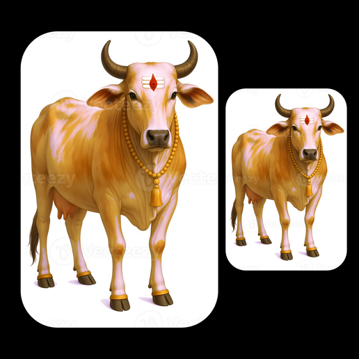 indian traditional cow png