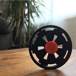 2ba6e4471e2338cb06c68eaf0ac4718b_preview_featured.JPG Fichier STL gratuit Imperial Crest Fidget Spinner・Design à télécharger et à imprimer en 3D
