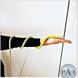 011.jpg STL file Articulated Long-Tailed Lizard - 114 cm (44in) Super long print-in-place・Design to download and 3D print