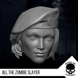 5.png Jill The Zombie Slayer Head for 6 inch action figures