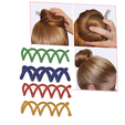 Female braid hair 02 v4-01.png Espiral Spin Screw Hair Pins Clip Twist Barrette WEDDING Accesorio para trenzar el cabello cabello en rollo accesorios para la chica del tocado herramienta de tejido fbh-02 3d print cnc