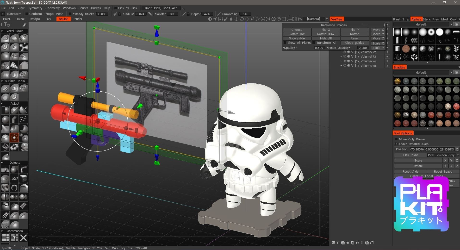 STORMTROOPER6.JPG Download free STL file Star Wars StormTrooper!!! • Template to 3D print, purakito