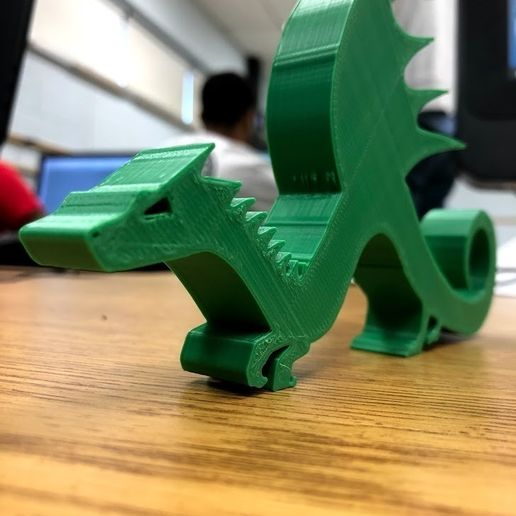 IMG_0114.jpg Dragon Stand/Weighted Paper Holder/Keychain