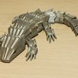 Finished_Print.jpeg Free 3D file Armadillo Lizard - Articulated・3D printable object to download