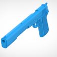 2.46.jpg Colt M1911A1 from the movie Hitman Agent 47 1 to 12 scale 3D print model