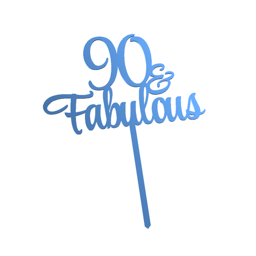90 & Fabulous 3D model