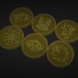 Houses.jpg A Game of Thrones The Board Game Order Tokens Full Set