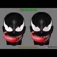 01q.jpg Venom Half Mask -Marvel Cosplay - Halloween Mask