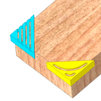 RadiusOnWood.png Chamfer and Radius Tools