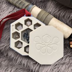 IMG_6727.jpg 3D file The "Octobox" Slide Top TTRPG Dice Vault・3D printable model to download