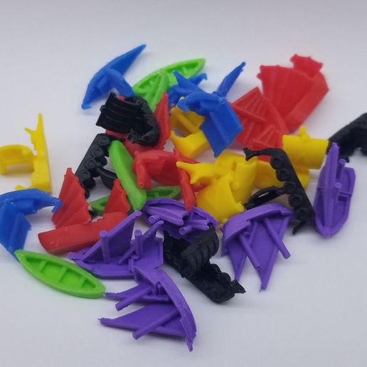 STL file Catan Seafarers - boats pack・3D print design to download・Cults