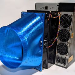 FANS-ONLY.jpg Antminer S19 Double fan duct Shroud ONLY