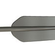 paddle_v14 v10-07.png A real paddle blade for a rowing oar boat for 3d print cnc