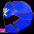 2.jpg Gokaiger Blue Helmet Cosplay STL