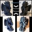 Gargoyles-IMG2.jpg Gargoyle Statue & Gothic Bookends - The Thoughtful Guardians