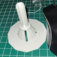13mm-Rocket-Stand-V2-Printed.jpg Model Rocket Stand for Estes 13mm Mini Engine Rockets