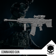 12.png Commando Gun for 6 inch action figures