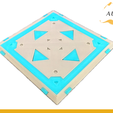 Bounce Pad1.png Файл STL Fortnite Bounce Pad Drink Coaster Ps4 Xbox Pc・3D-печать дизайна для загрузки