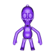 aline02MRF.stl Кольцо для ключей Alien Flexi