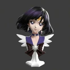 1_main.jpg Archivo 3D Busto de Sailor Saturn - Modelo 3d para imprimir・Modelo para descargar y imprimir en 3D